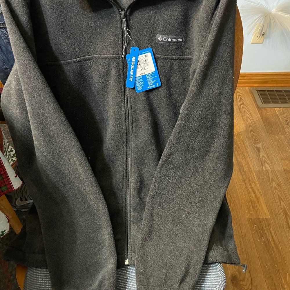 Columbia men’s Steens Mountain  Full Zip Jacket Size Large. NWT! - Picture 8 of 11